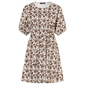 Weekend Max Mara GENERO Kjole, White/Brown